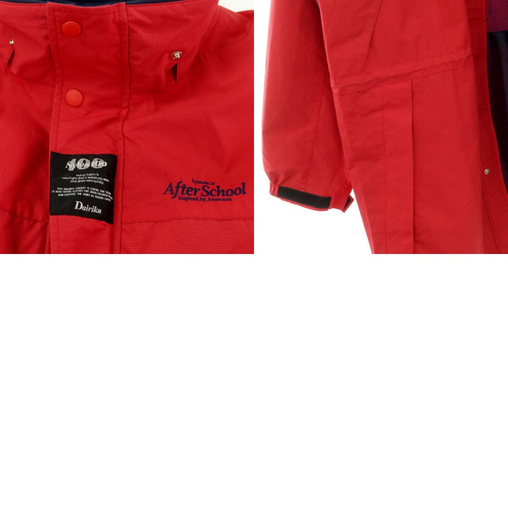 【中古】ダイリク DAIRIKU AFTER SCHOOL ロングコート レッド【サイズF】【 状態ランクC 】【 メンズ 】[EPD]