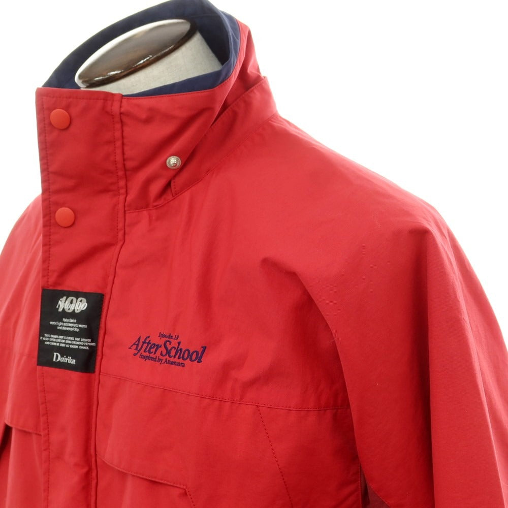 【中古】ダイリク DAIRIKU AFTER SCHOOL ロングコート レッド【サイズF】【 状態ランクC 】【 メンズ 】[EPD]