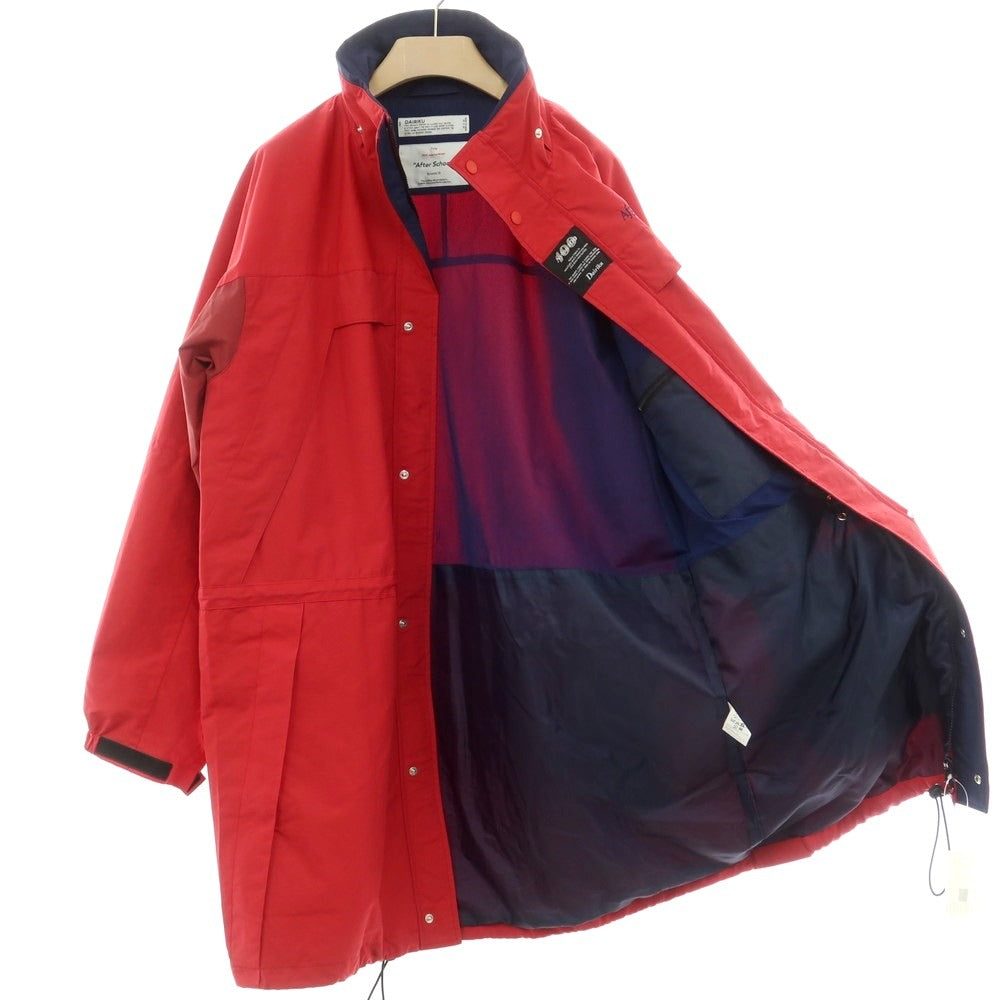 【中古】ダイリク DAIRIKU AFTER SCHOOL ロングコート レッド【サイズF】【 状態ランクC 】【 メンズ 】[EPD]