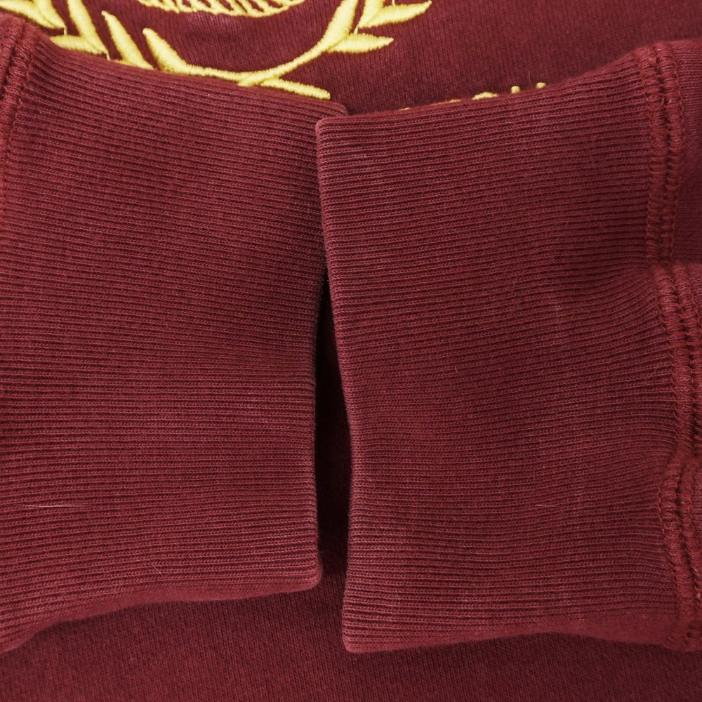 【中古】ブラックアイパッチ BlackEyePatch コットン クルーネック スウェット ボルドー【サイズL】【 状態ランクC 】【 メンズ 】 [EPD]