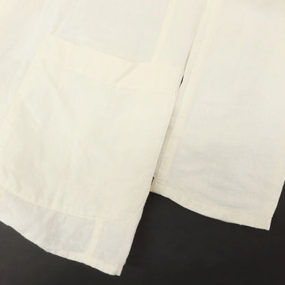 [Used] Misei Linen Buttonless Casual Jacket Off-White [F] [Condition Rank B] [Men&