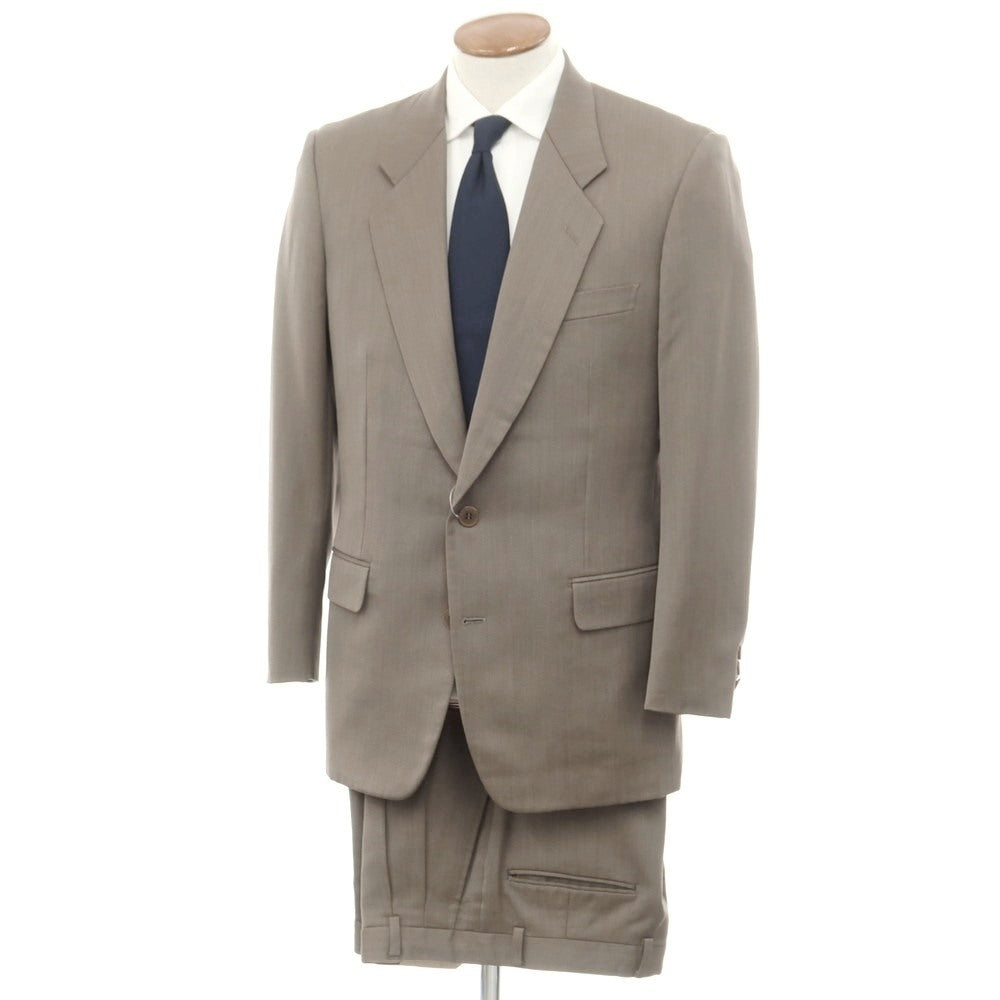 [Used] Yves Saint Laurent Wool 2-Button Suit, Beige [94-82-175] [Condition Rank C] [Men&