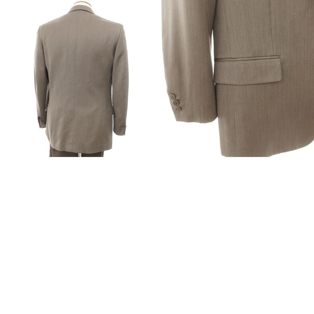 [Used] Yves Saint Laurent Wool 2-Button Suit, Beige [94-82-175] [Condition Rank C] [Men&