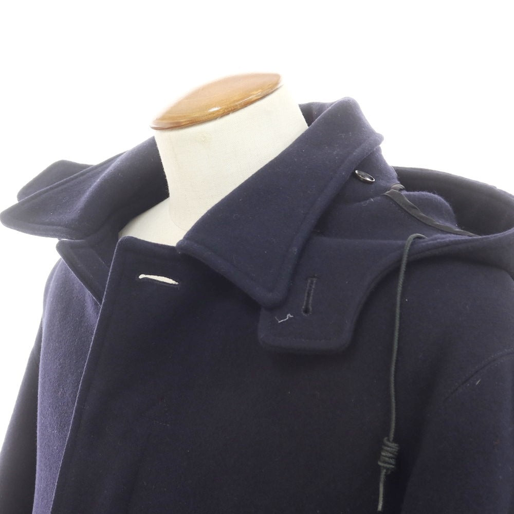 【中古】セブン バイ セブン SEVEN BY SEVEN ウール ステンカラーコート ネイビー【サイズM】【 状態ランクC 】【 メンズ 】 [EPD]