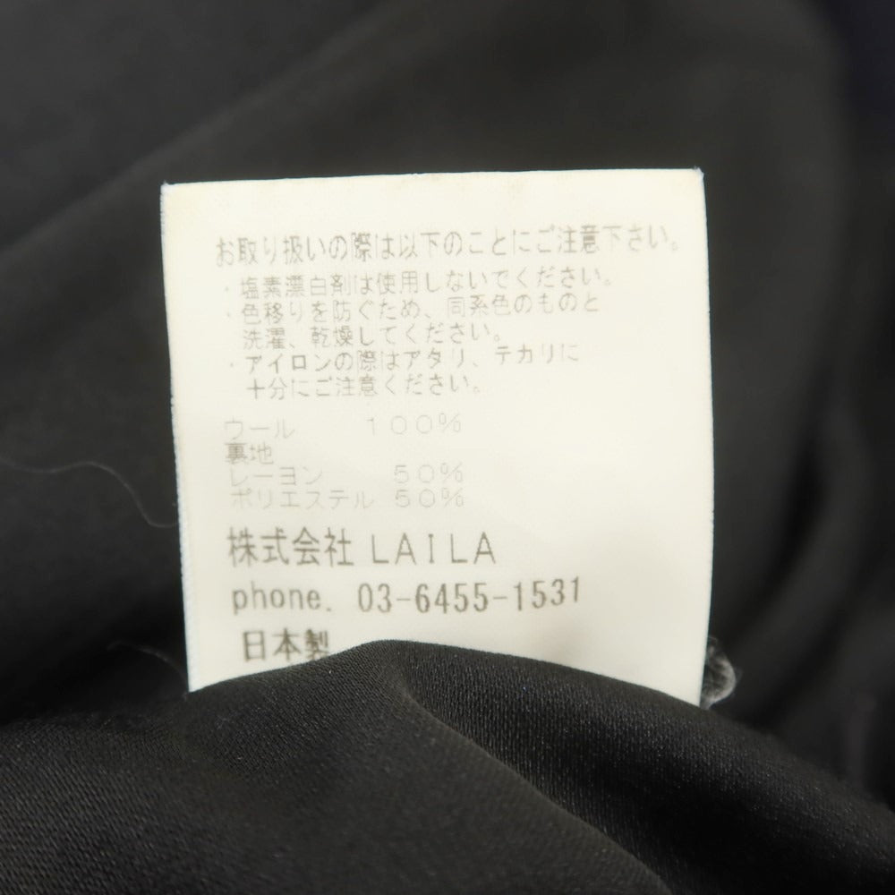 【中古】セブン バイ セブン SEVEN BY SEVEN ウール ステンカラーコート ネイビー【サイズM】【 状態ランクC 】【 メンズ 】 [EPD]