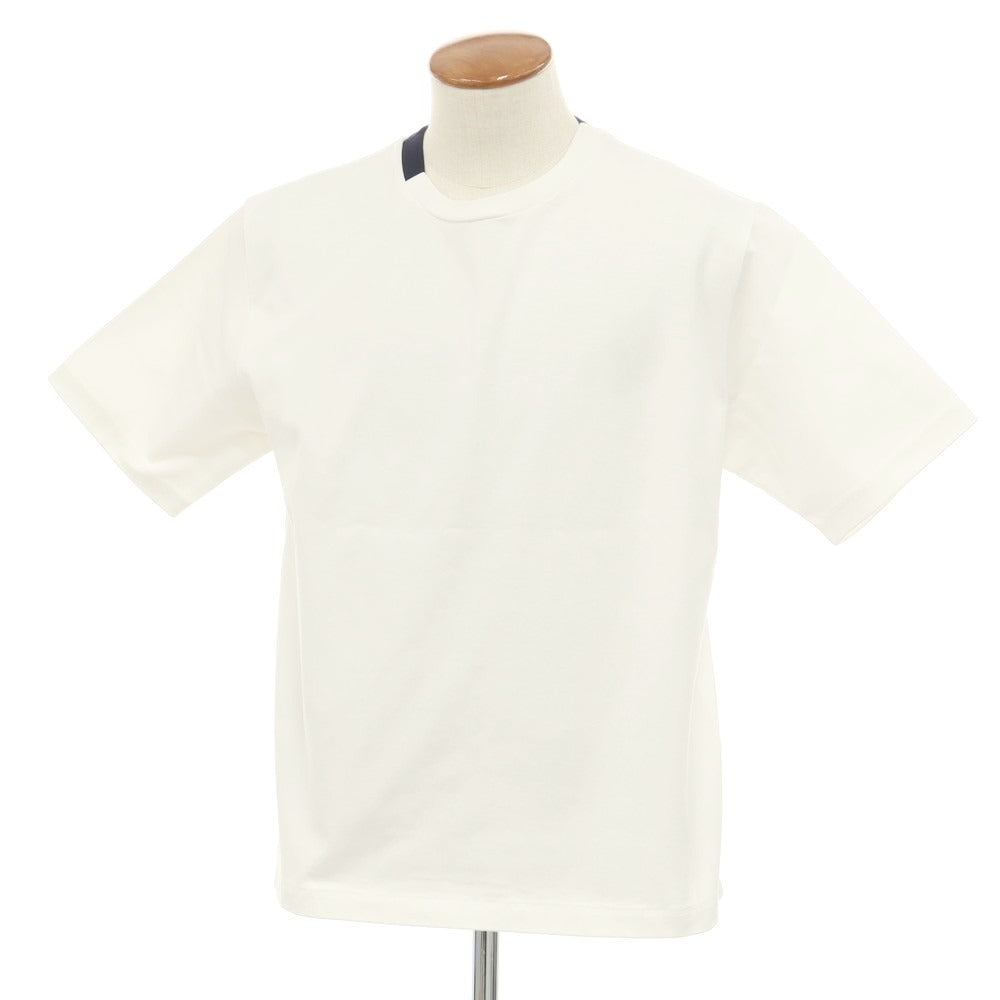 【中古】【未使用】リバーバレイト REVERBERATE NOT RINGER T コットン クルーネック 半袖Ｔシャツ ホワイト【 表記なし（M位） 】【 状態ランクS 】【 メンズ 】