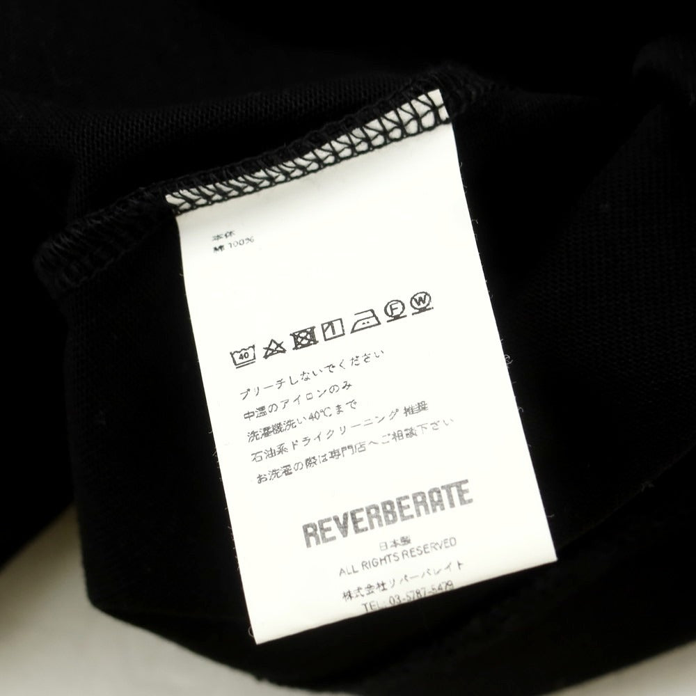 【中古】リバーバレイト REVERBERATE NOT RINGER T コットン クルーネック 半袖Ｔシャツ ブラック【 表記なし（M位） 】【 状態ランクA 】【 メンズ 】