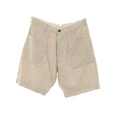 【中古】ウィローパンツ WILLOW PANTS リネンポリエステル ショートパンツ ベージュ【 1 】【 状態ランクB 】【 メンズ 】