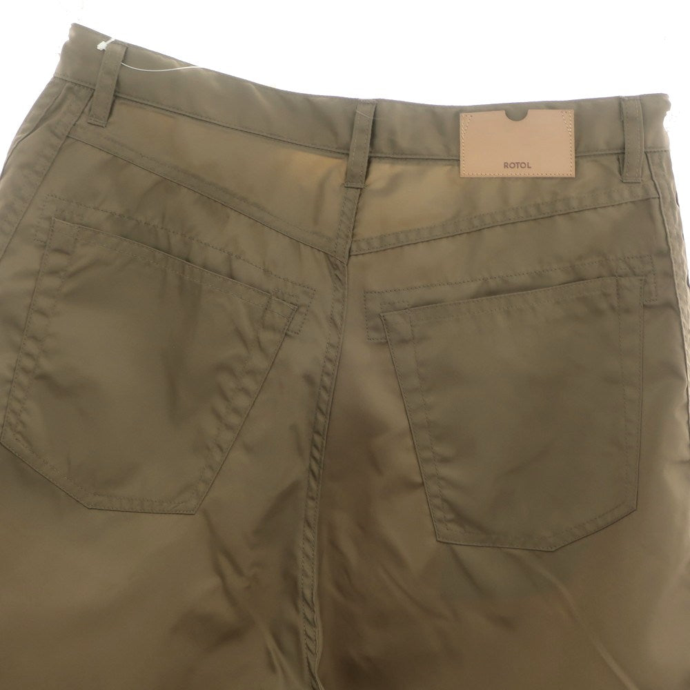 【中古】【未使用】ロトル ROTOL ナイロン TRIPLE SEAMS 6P NYLON SHORTS パンツ オリーブ【 3 】【 状態ランクS 】【 メンズ 】