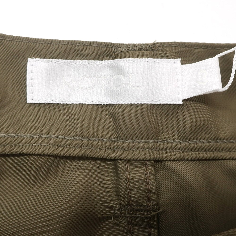 【中古】【未使用】ロトル ROTOL ナイロン TRIPLE SEAMS 6P NYLON SHORTS パンツ オリーブ【 3 】【 状態ランクS 】【 メンズ 】