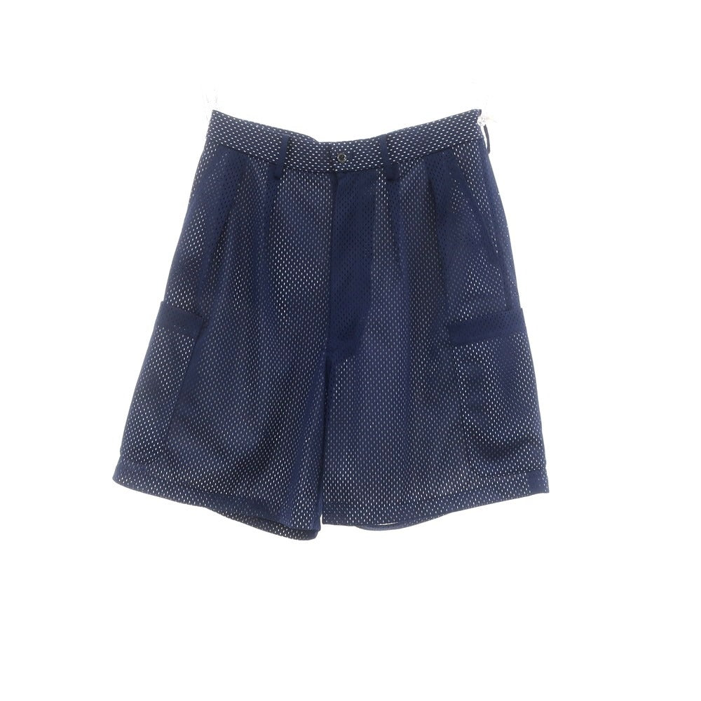 【中古】ニート NEAT ポリエステル メッシュ ショートパンツ ネイビーxホワイト【 M 】【 状態ランクA 】【 メンズ 】