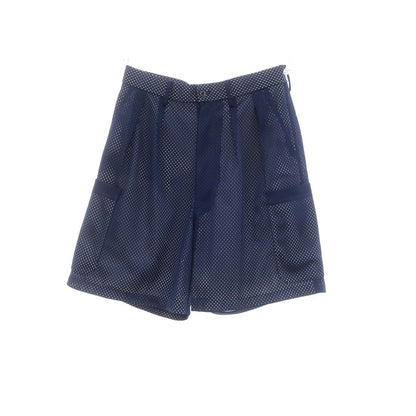 【中古】ニート NEAT ポリエステル メッシュ ショートパンツ ネイビーxホワイト【 M 】【 状態ランクA 】【 メンズ 】