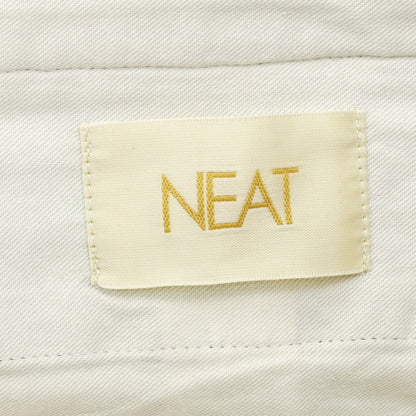 【中古】ニート NEAT ワイド カジュアルスラックスパンツ ネイビー【 46 】【 状態ランクB 】【 メンズ 】