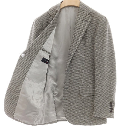 【中古】リングヂャケット RING JACKET MEISTER スリーピース ウール 3つボタンスーツ グレーxブラック【 46 】【 状態ランクB 】【 メンズ 】