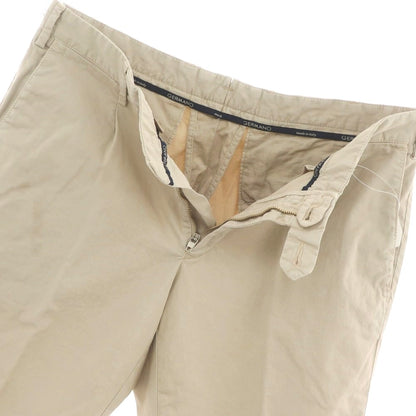 【中古】ジェルマーノ GERMANO ストレッチ コットン ショートパンツ ベージュ【 48 】【 状態ランクC 】【 メンズ 】
