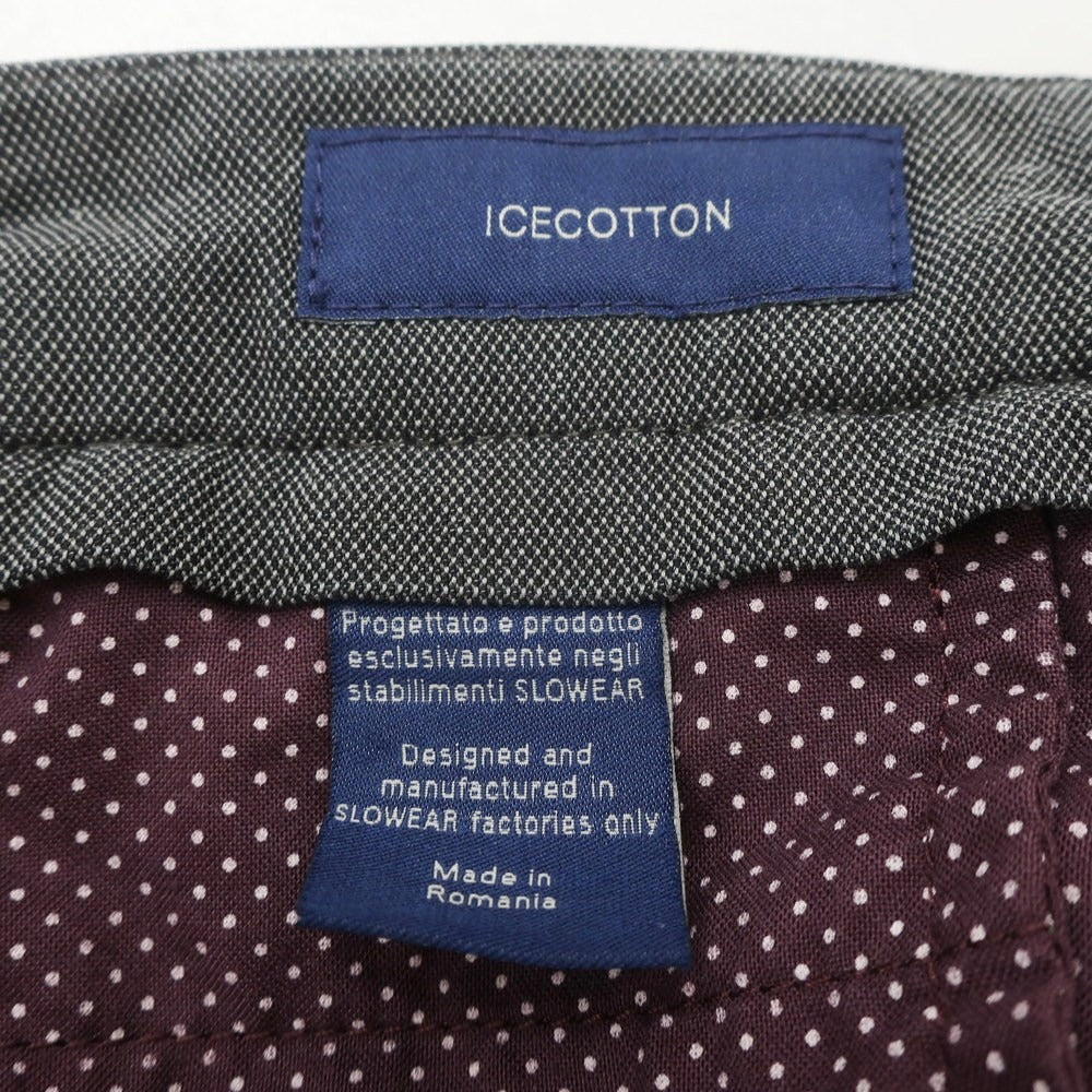 【中古】インコテックス INCOTEX ストレッチ コットン ショートパンツ グレー【 48 】【 状態ランクB 】【 メンズ 】