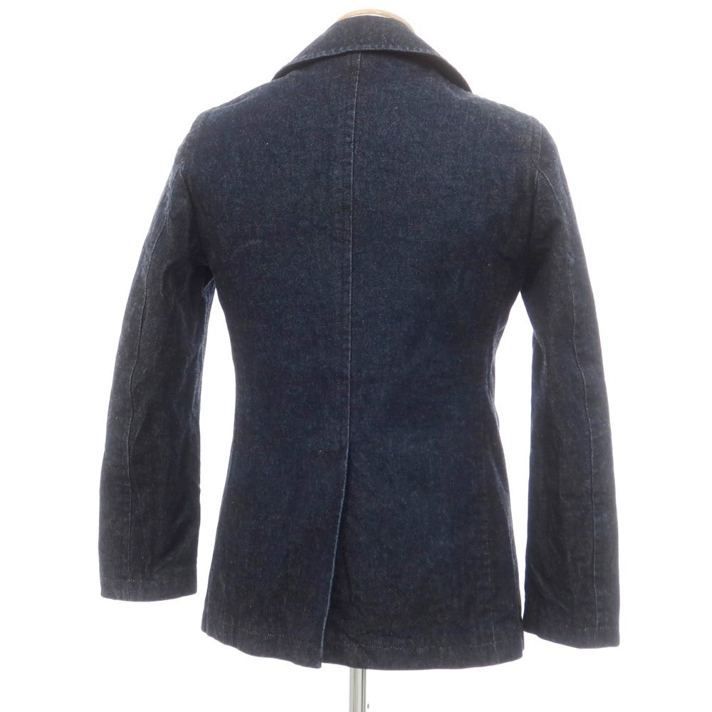 【中古】タリアトーレ TAGLIATORE デニム ピーコート ネイビー【 44 】【 状態ランクB 】【 メンズ 】[EPD]