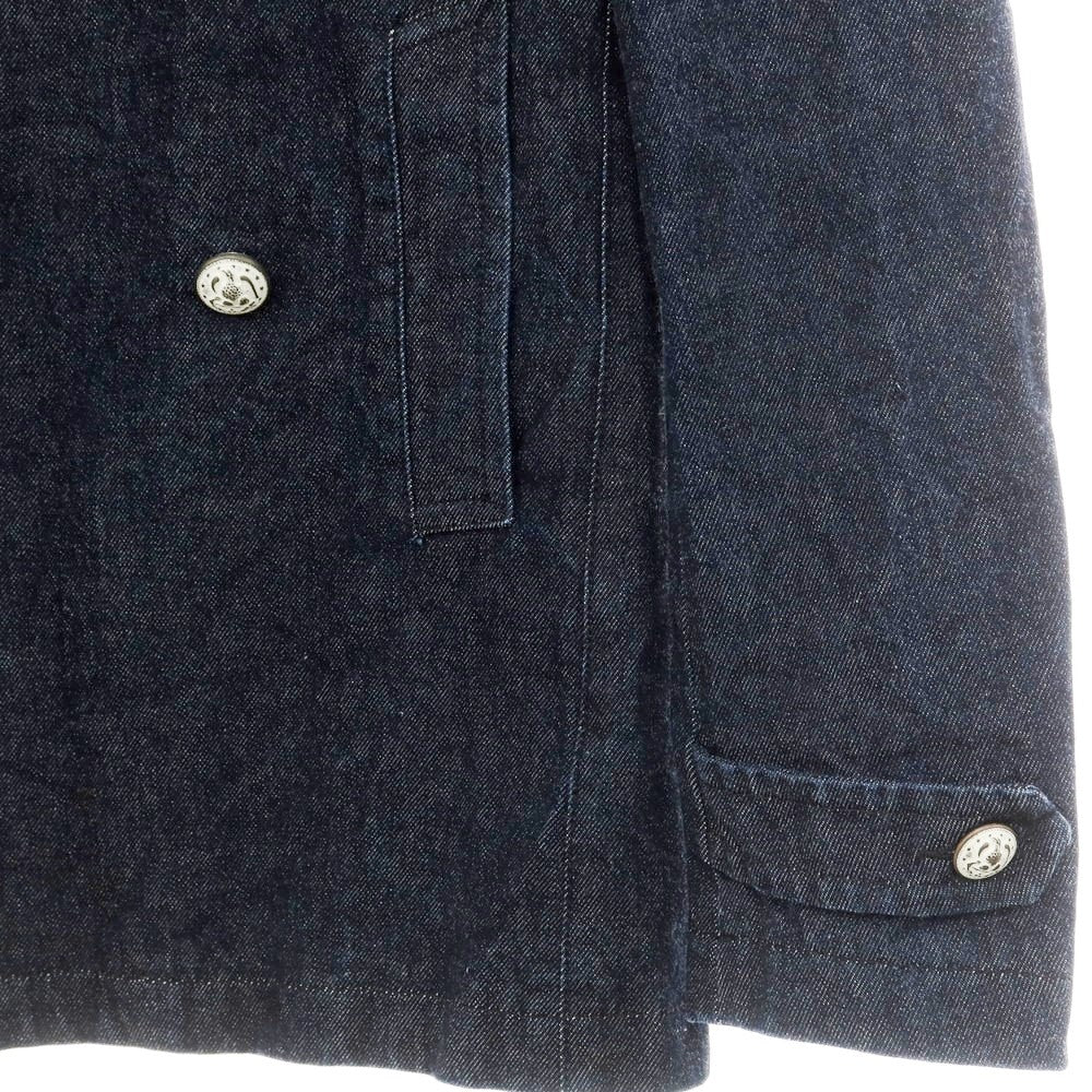 【中古】タリアトーレ TAGLIATORE デニム ピーコート ネイビー【 44 】【 状態ランクB 】【 メンズ 】[EPD]
