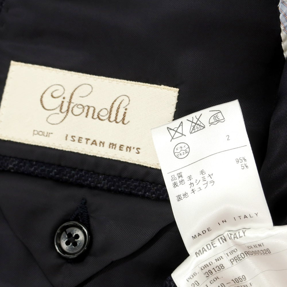 【中古】チフォネリ Cifonelli ISETAN MEN&