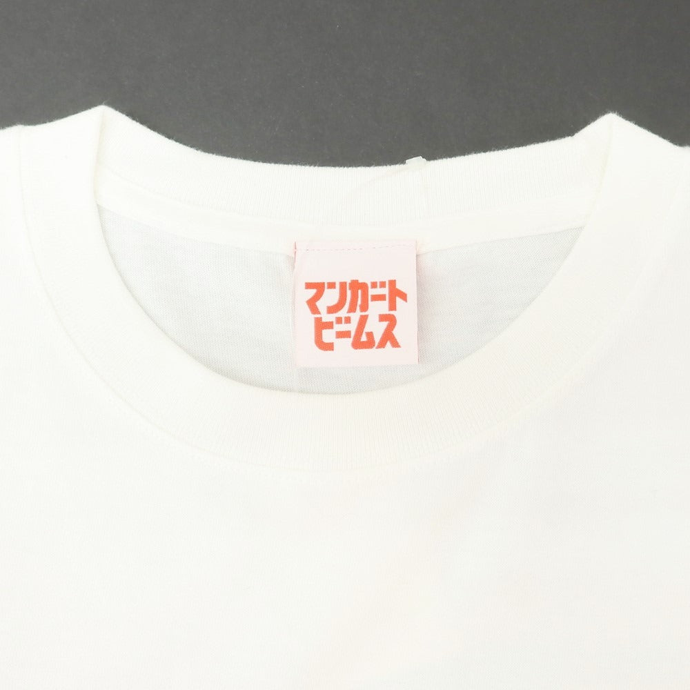 【中古】ビームス BEAMS コットン クルーネック 半袖Ｔシャツ ホワイト【 XL 】【 状態ランクB 】【 メンズ 】