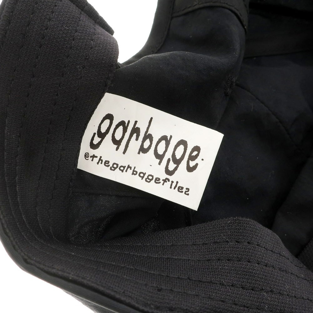 【中古】ガーベッジ garbage ナイロン キャップ ブラック【 状態ランクB 】【 メンズ 】