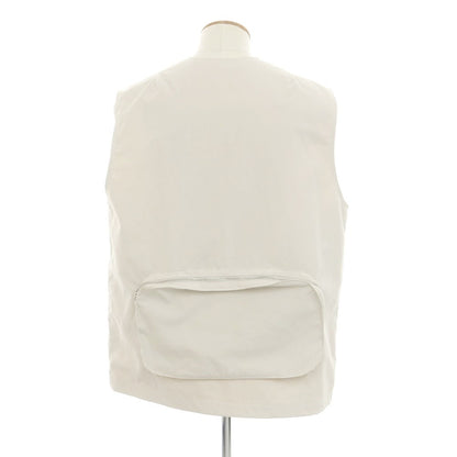 [Used] The Duffer &amp;amp; Nephews The DUFFER N NEPHEWS Spring/Summer 2025 Polyester Wide Silhouette Gilet Vest Light Sand Beige [M] [Condition Rank A] [Men&