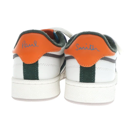 【中古】【未使用】ポールスミス Paul Smith × REEBOK 2025年春夏 CLUB C 85 ヴィンテージ レザー スニーカー ホワイトxマルチカラー【 28cm 】【 状態ランクS 】【 メンズ 】