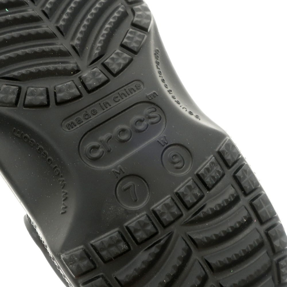 【中古】【未使用】クロット CLOT × Crocs サンダル ブラックxグレー【 7 】【 状態ランクS 】【 メンズ 】