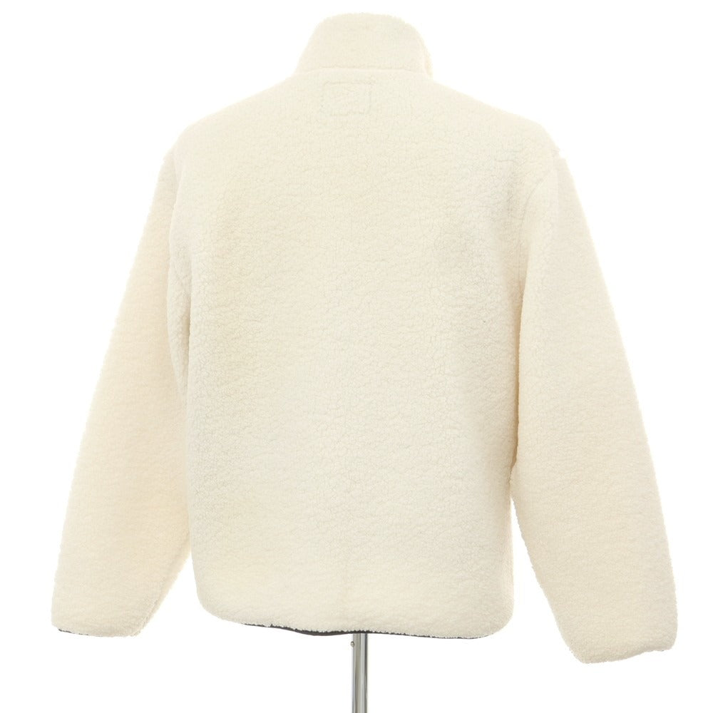 【中古】サタデーズ ニューヨークシティ Saturdays NYC ポリエステル フリースジャケット ホワイト【サイズL】【 状態ランクC 】【 メンズ 】 [EPD]