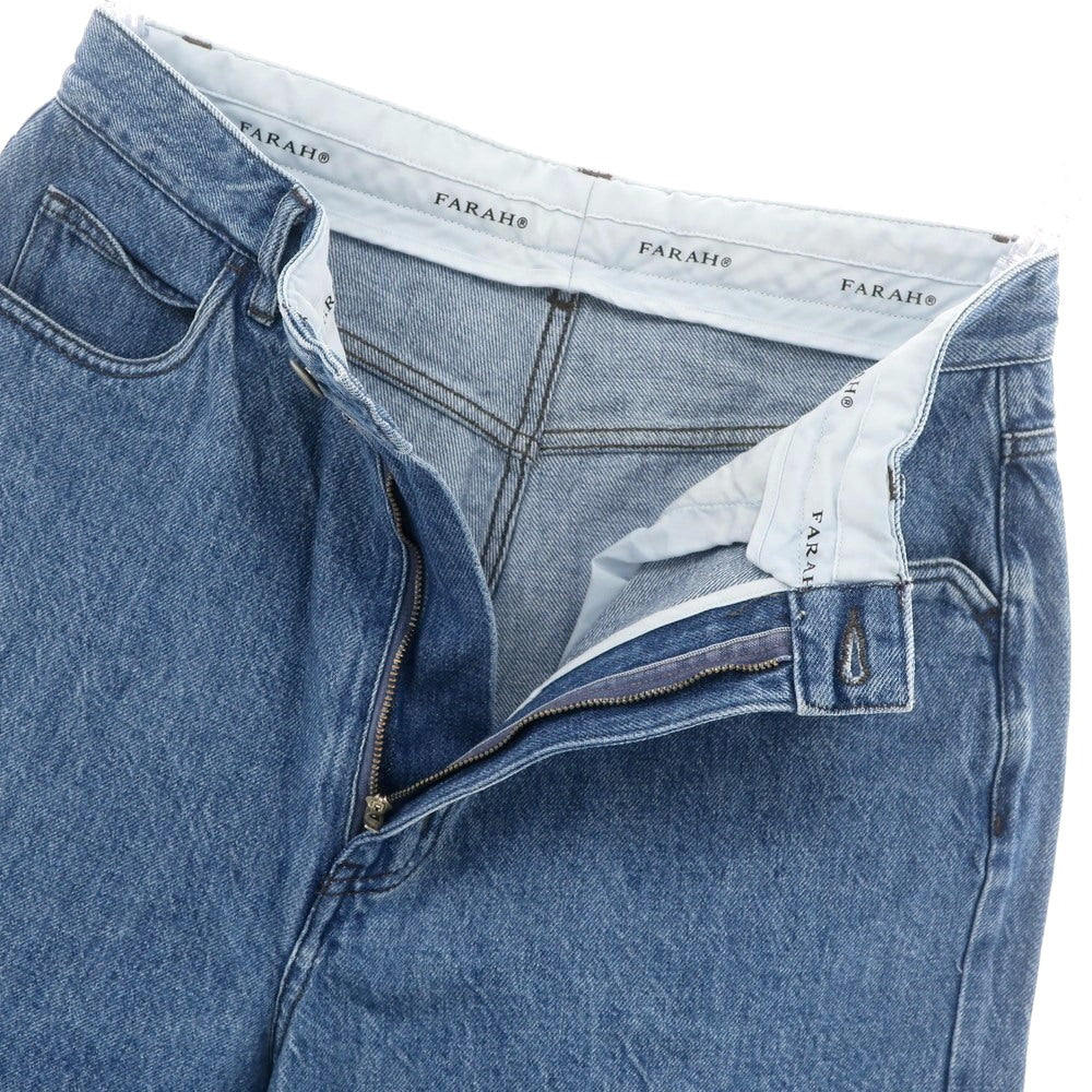 【中古】ファーラー FARAH コットン ジーンズ デニム ショートパンツ ブルー【 30 】【 状態ランクB 】【 メンズ 】[EPD]