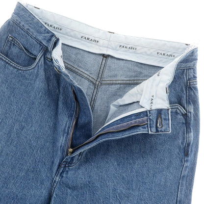 【中古】ファーラー FARAH コットン ジーンズ デニム ショートパンツ ブルー【 30 】【 状態ランクB 】【 メンズ 】