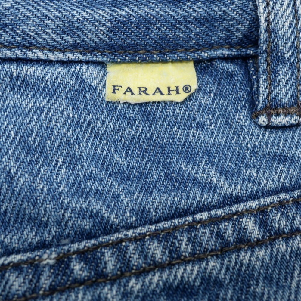 【中古】ファーラー FARAH コットン ジーンズ デニム ショートパンツ ブルー【 30 】【 状態ランクB 】【 メンズ 】[EPD]
