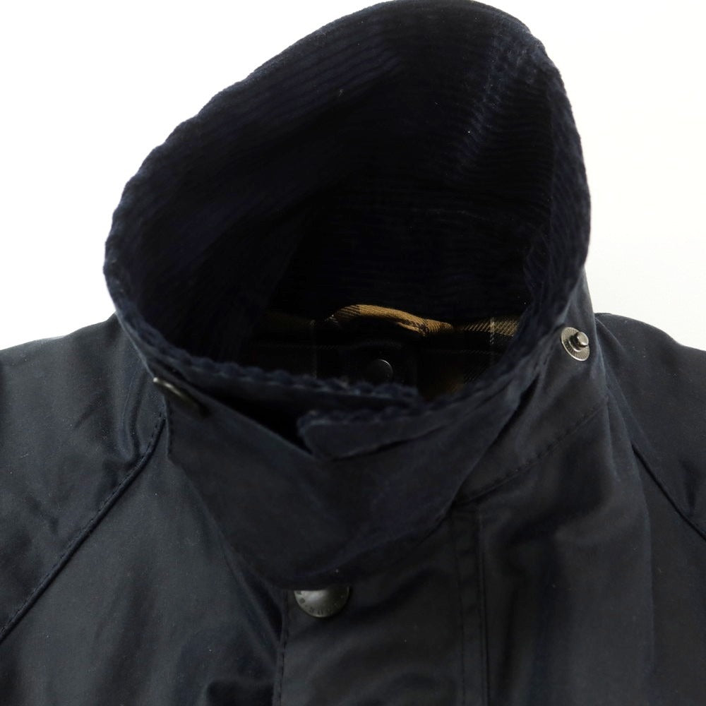 【中古】バブアー Barbour BEDALE ボアライナー付き オイルドコットン フィールドジャケット ネイビー【 36 】【 状態ランクB 】【 メンズ 】