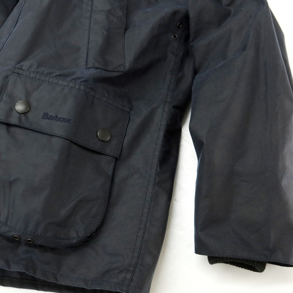 【中古】バブアー Barbour BEDALE ボアライナー付き オイルドコットン フィールドジャケット ネイビー【 36 】【 状態ランクB 】【 メンズ 】