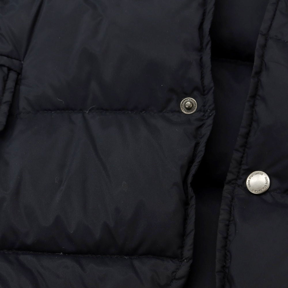 [Used] GIAN CARLO ROSSI Stretch Nylon Down Jacket Dark Navy [44] [Condition Rank C] [Men&
