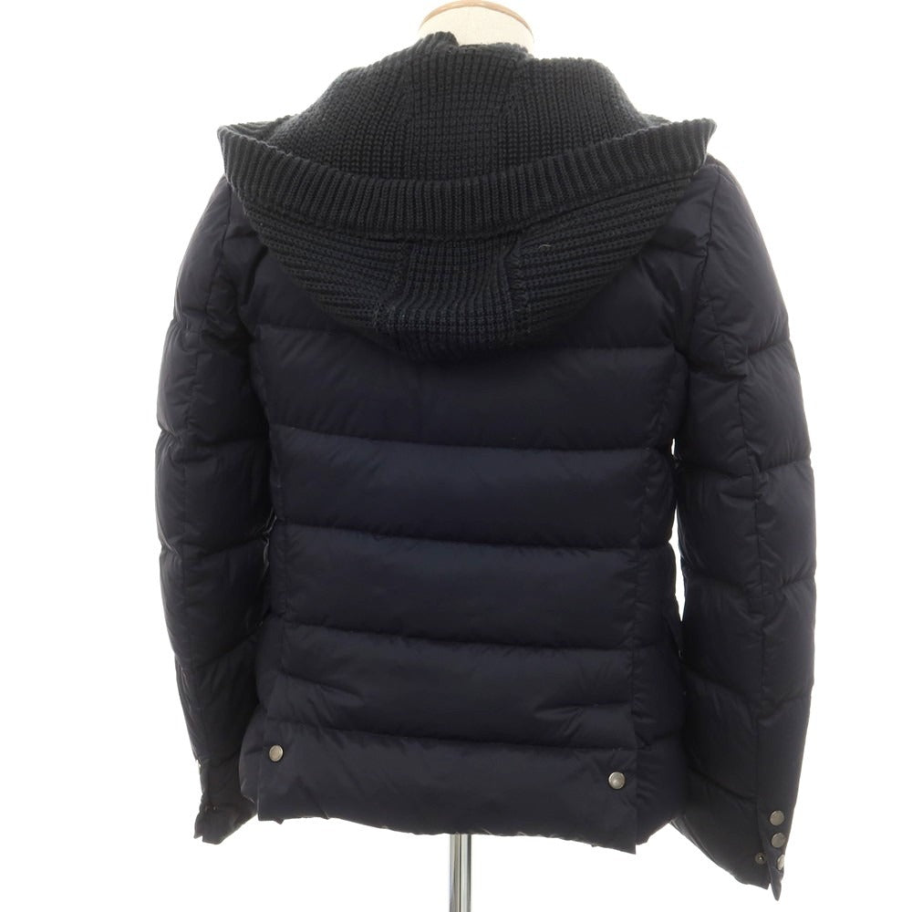 [Used] GIAN CARLO ROSSI Stretch Nylon Down Jacket Dark Navy [44] [Condition Rank C] [Men&