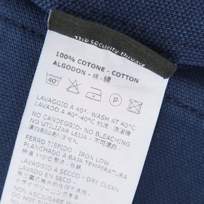 【中古】ハイドロゲン HYDROGEN 鹿の子コットン ジレ ベスト ネイビー【 M 】【 状態ランクC 】【 メンズ 】