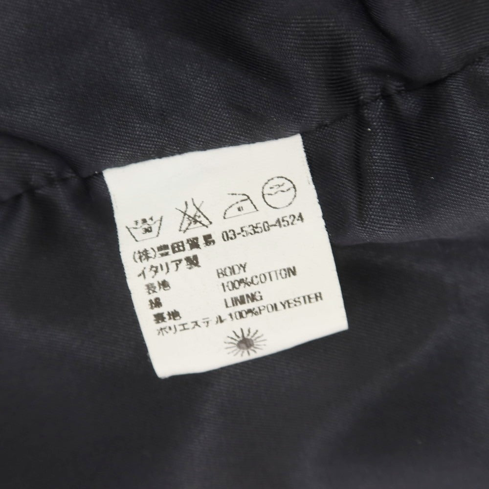 【中古】ジャンネット giannetto コットン ジレ ベスト ネイビー【 44 】【 状態ランクB 】【 メンズ 】