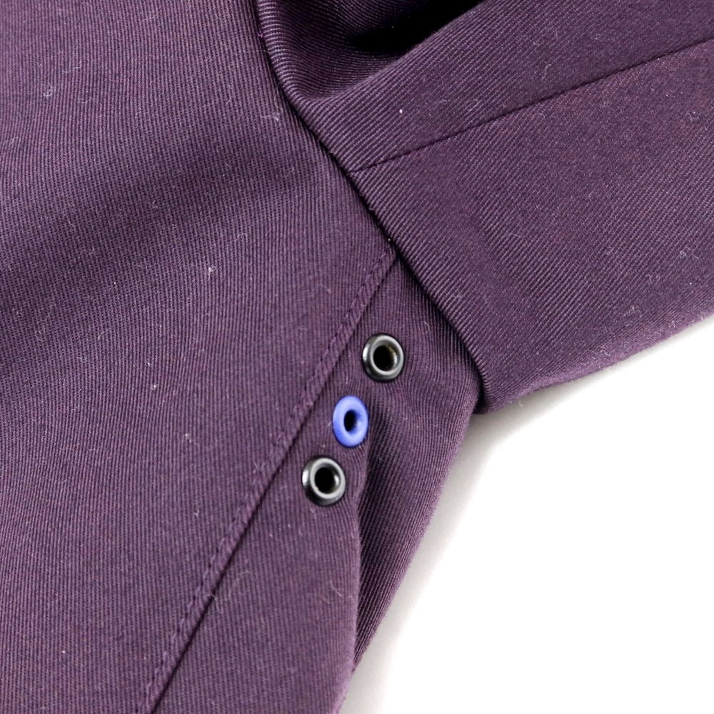 【中古】ポールスミス Paul Smith ツイルコットン ライナー付き ステンカラーコート パープル系【サイズM】【 状態ランクC 】【 メンズ 】 [EPD]