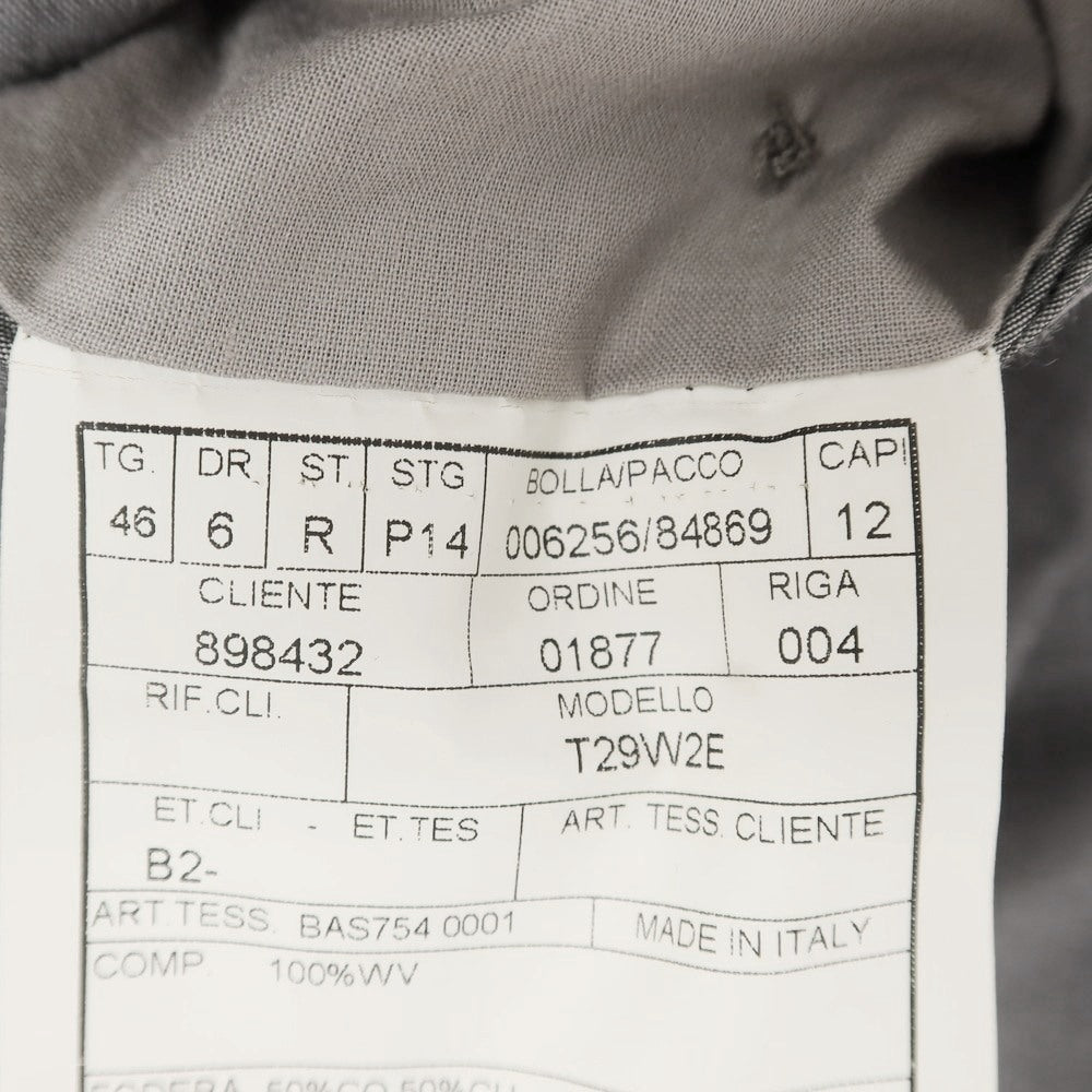 [Used] BOGLIOLI DOVER wool 3-button suit, grey [46] [Condition: D] [Men&