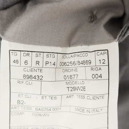 [Used] BOGLIOLI DOVER wool 3-button suit, grey [46] [Condition: D] [Men&