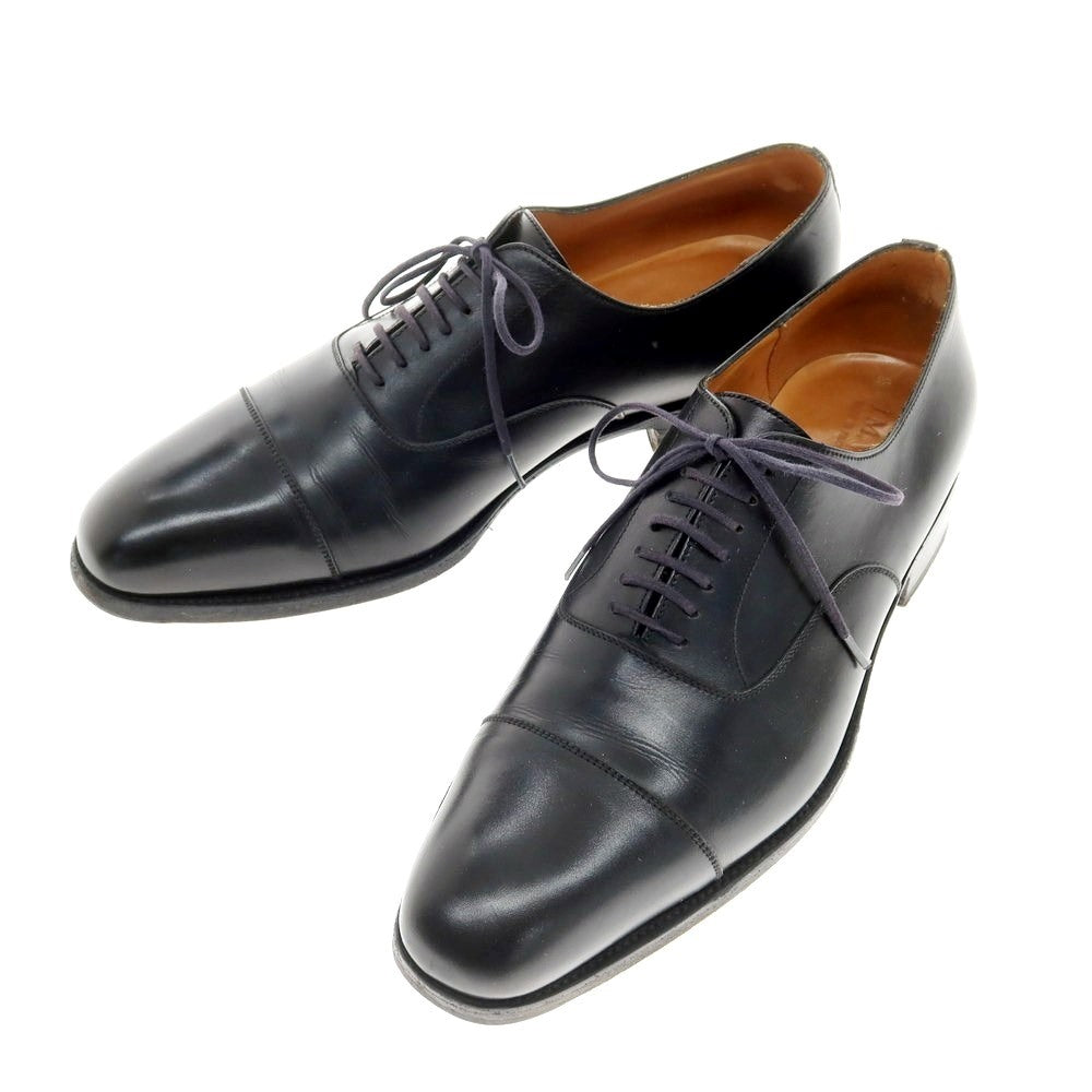 【中古】ジェイエムウエストン J.M WESTON サヴィルライン カーフ レザー ドレスシューズ ブラック【サイズ6 1/2E】【 状態ランクC 】【 メンズ 】 [EPD]