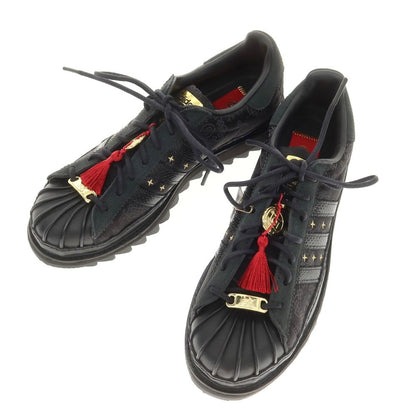 【中古】【未使用】クロット CLOT × adidas 2025年春夏 SUPERSTAR “CHINESE NEW YEAR” スニーカー ブラック【 27.5cm 】【 状態ランクS 】【 メンズ 】