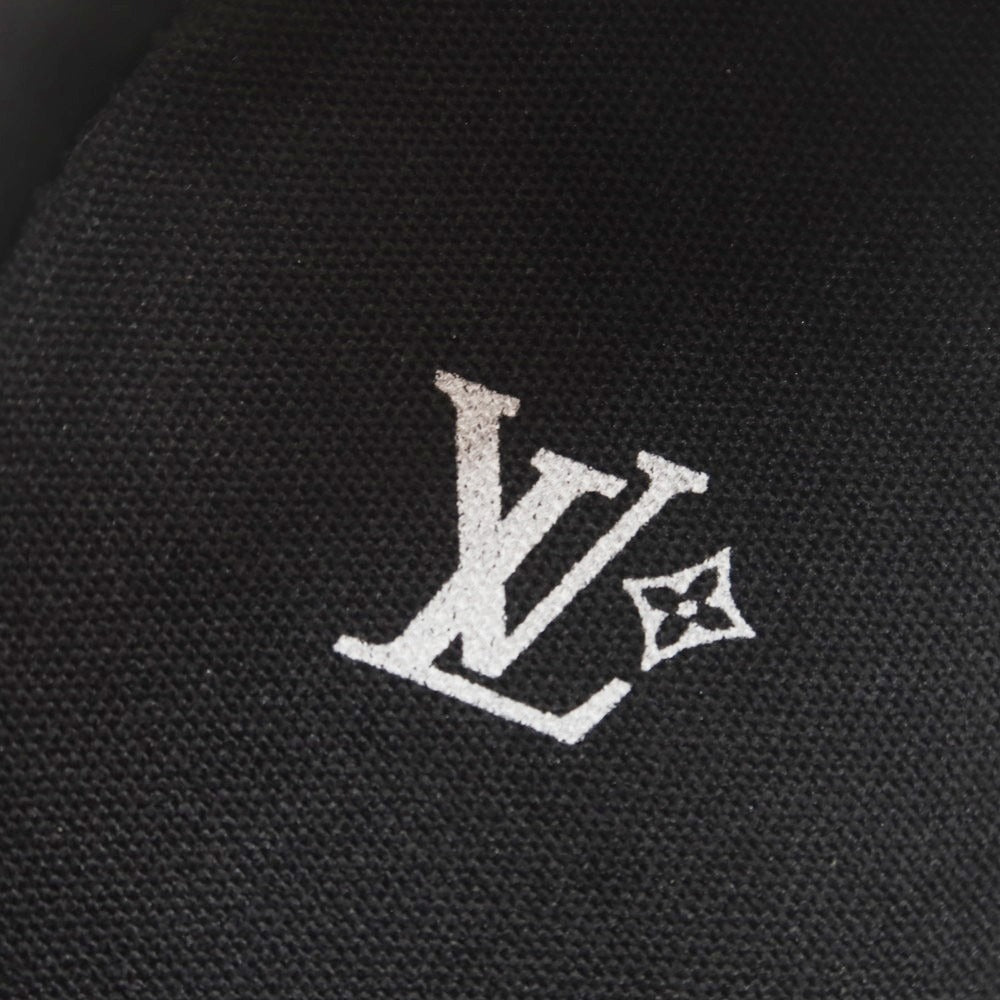 【中古】ルイ ヴィトン LOUIS VUITTON 2025年春夏 LV フットプリント サッカー スニーカー ブラック【 8 】【 状態ランクA 】【 メンズ 】