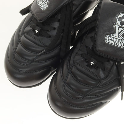 【中古】ルイ ヴィトン LOUIS VUITTON 2025年春夏 LV フットプリント サッカー スニーカー ブラック【 8 】【 状態ランクA 】【 メンズ 】