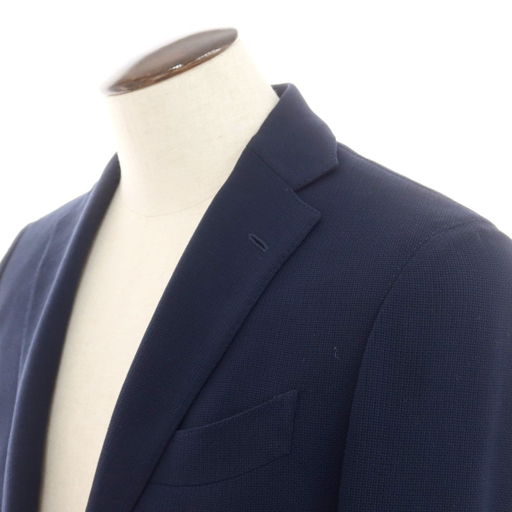 【中古】ラルディーニ LARDINI サマーウール テーラードジャケット ネイビー【 48 】【 状態ランクB 】【 メンズ 】