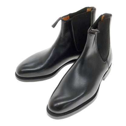 【中古】【未使用】シュナイダーブーツ Schnieder Boots サイドゴア ブーツ ブラック【 8 】【 状態ランクS 】【 メンズ 】