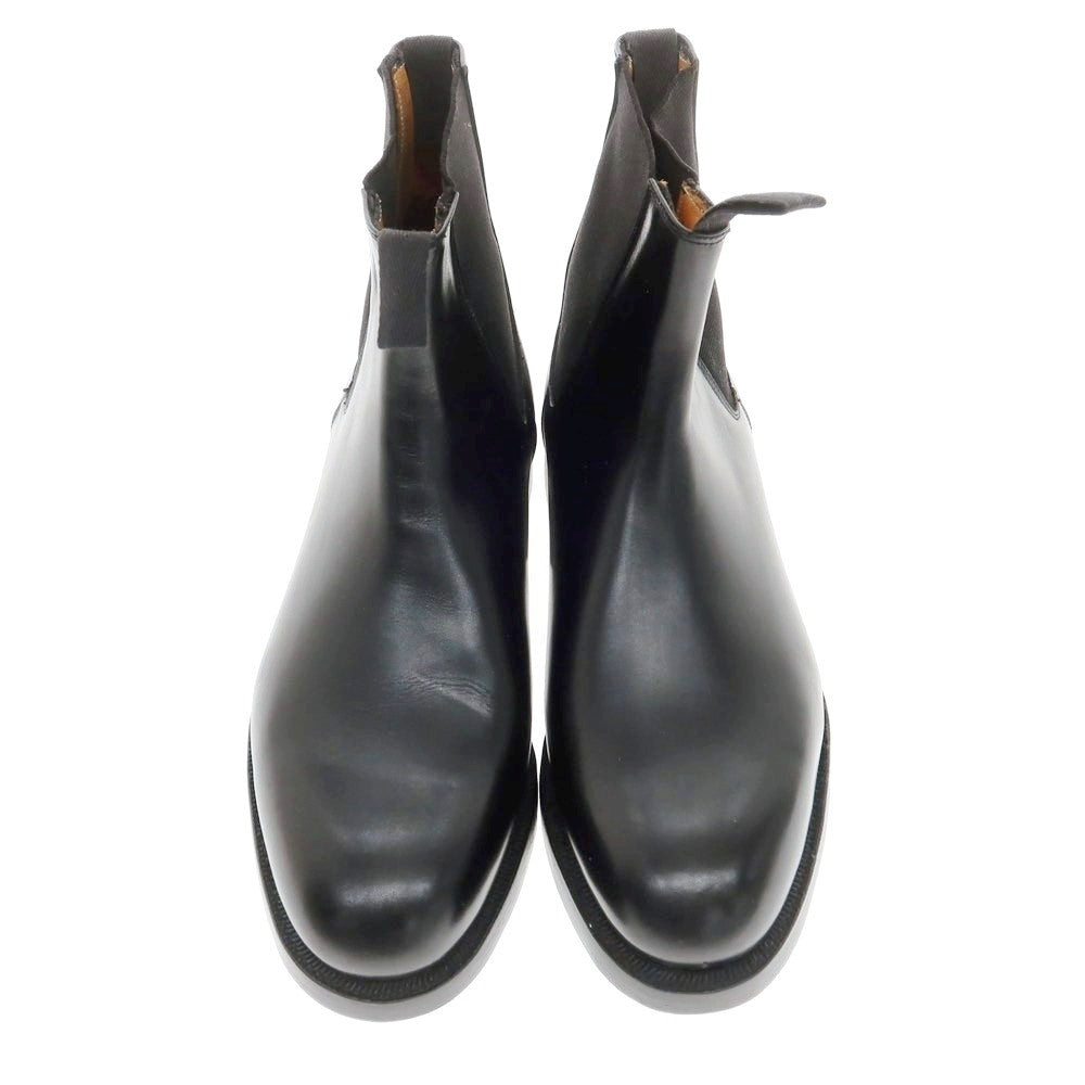 【中古】【未使用】シュナイダーブーツ Schnieder Boots サイドゴア ブーツ ブラック【 8 】【 状態ランクS 】【 メンズ 】