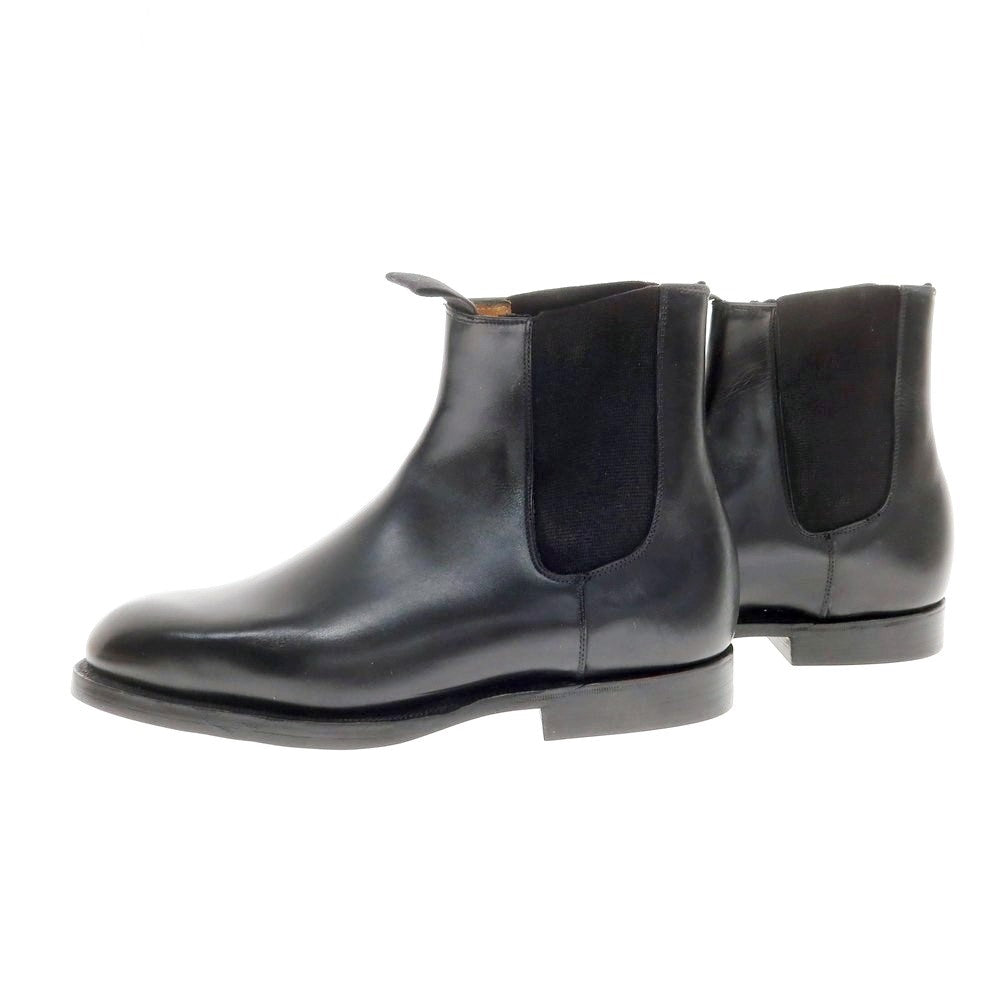 【中古】【未使用】シュナイダーブーツ Schnieder Boots サイドゴア ブーツ ブラック【 8 】【 状態ランクS 】【 メンズ 】