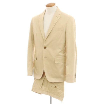 【中古】ディースクエアード DSQUARED2 ストレッチコットン 2つボタンスーツ ベージュ【 50 】【 状態ランクC 】【 メンズ 】